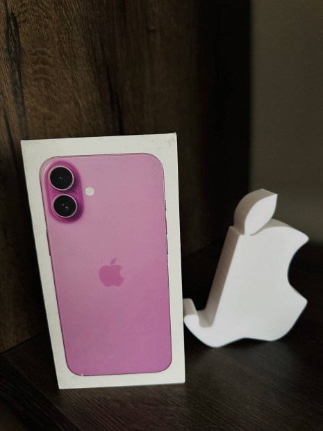 j, bontatlan iphone 16 PLUS 128GB pink Krtyafggetlen! 1 v garancia