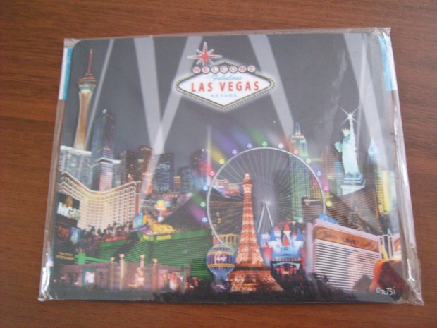 j, csomagolt Mouse Pad, egraltt Las Vegasbl. 23 x 19 cm