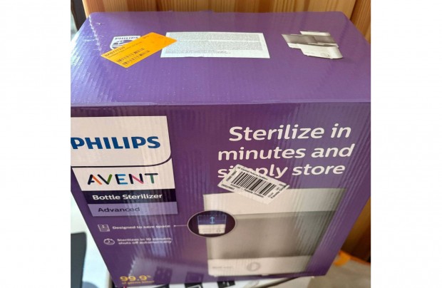 j, felbontott Philips Avent SCF291 gzsterilizl - 2 v bolti gari!