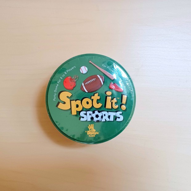 j, flis Spot it Sports trsasjtk Dobble Sportok krtyajtk