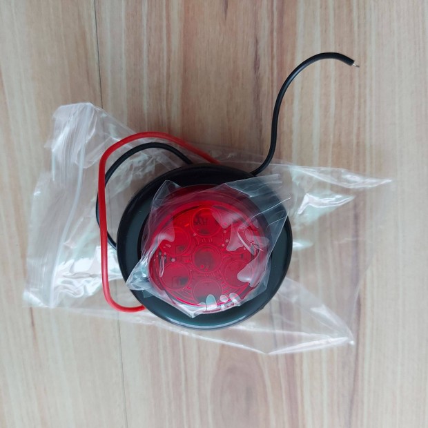 �j, kerek Led jelz�l�mpa 24V piros elad�