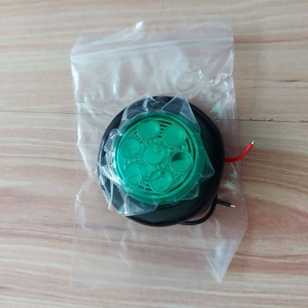 j, kerek Led jelzlmpa 24V zld elad