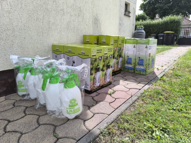 Új, permetező, kézi, 1.5L
