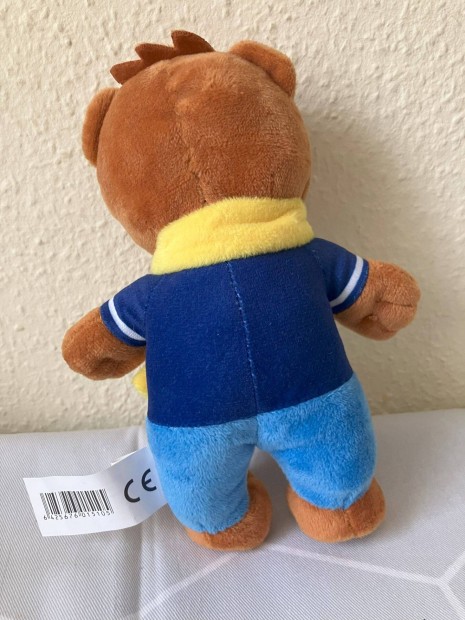 Új, plüss játék, maci, Dörmi, 20 cm magas