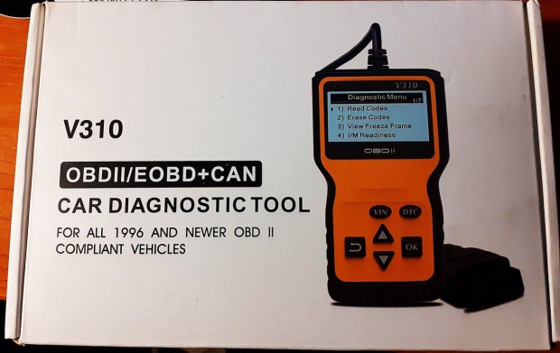 Új, soha nem használt Autodiagnosztikai műszer eredeti csomagolásban