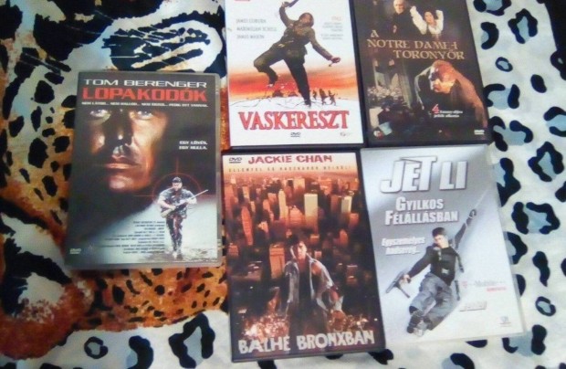 Új, újszerű jó minőségű vigjáték, akció DVD filmek, Olcsón