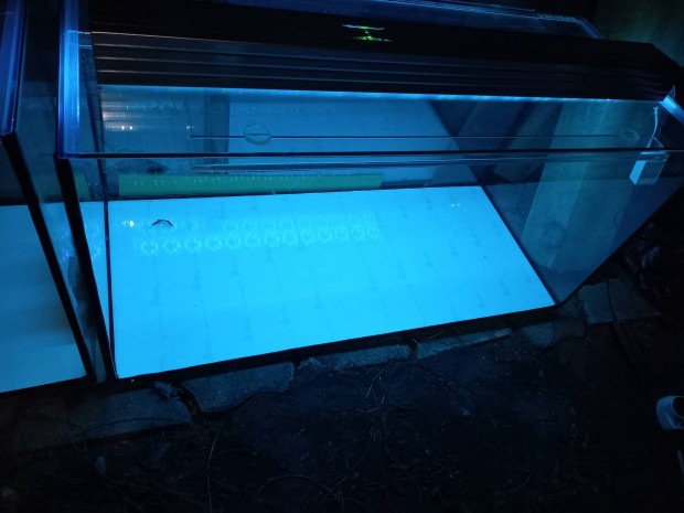 Új akvárium ok 54 liter csúszó tetővel