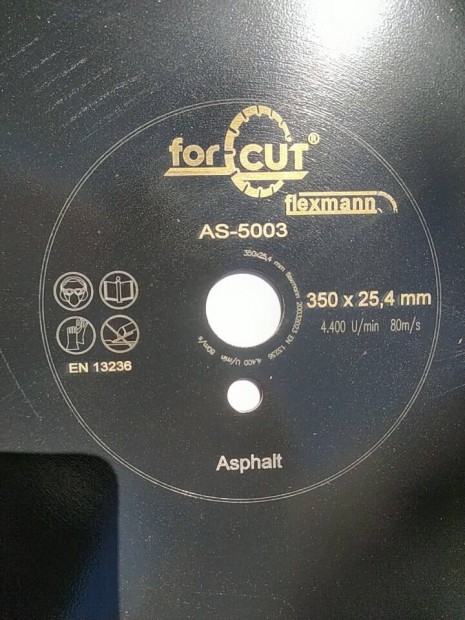 Új aszfalt vágó korong