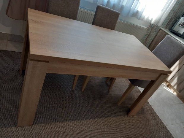 j asztal, tkezasztal 80x140 cm elad
