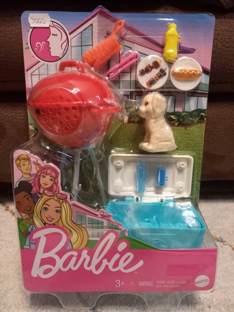 j barbie kerti kiegszt szett grill