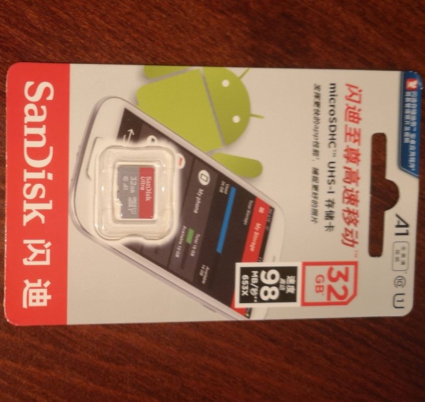 j bontatlan 32GB Sandisk Ultra micro SDHC Uhs-I krtya tkletes a Fu