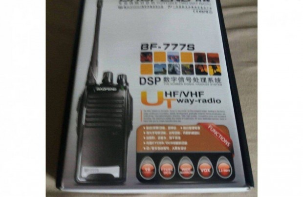 j bontatlan Baofeng BF-777S UHF walkie-talkie, kszlet