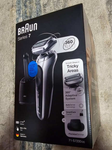 j bontatlan Braun Series 7 71-S7200cc Wet&Dry borotva 