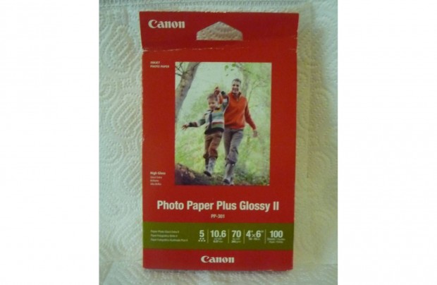 j bontatlan Canon Photo Paper Plus Glossy II Fotpapr 10x15 cm