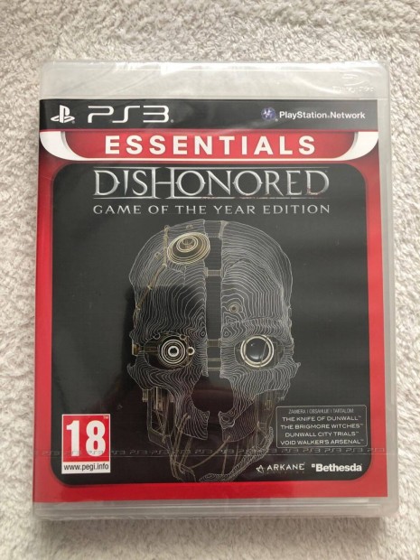 j bontatlan Dishonored GOTY Edition Ps3 Playstation 3 jtk