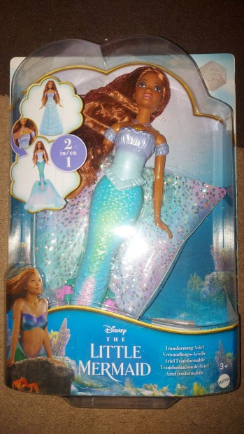 j,bontatlan Disney A kis hableny: tvltoz Ariel baba 30cm - Mattel