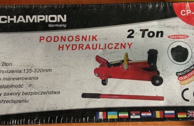 �j bontatlan Hidraulikus emel�, 2T, 135-320 mm, Champion CP-480
