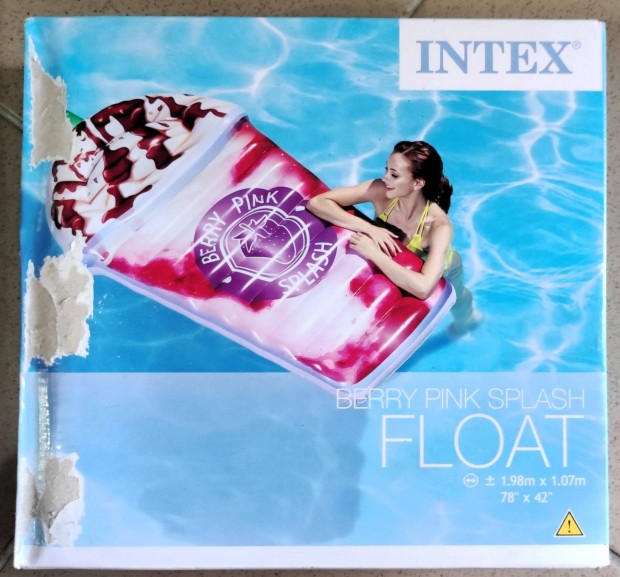 j bontatlan Intex shake matrac 198x107cm felfjhat fagyi sziget