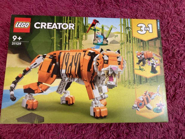 j bontatlan Lego Creator 3129 fensges tigris pt gyerek jtk!