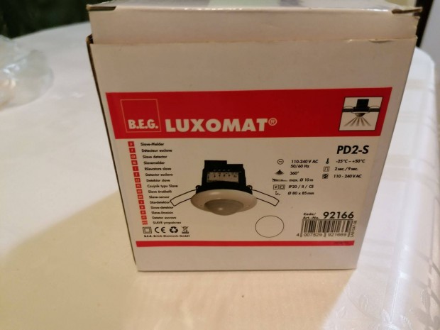 j bontatlan Luxomat PD2-S 92166 mozgsrzkel