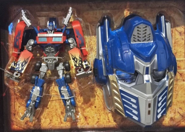 j bontatlan Optimus robot + larc Transformers figura
