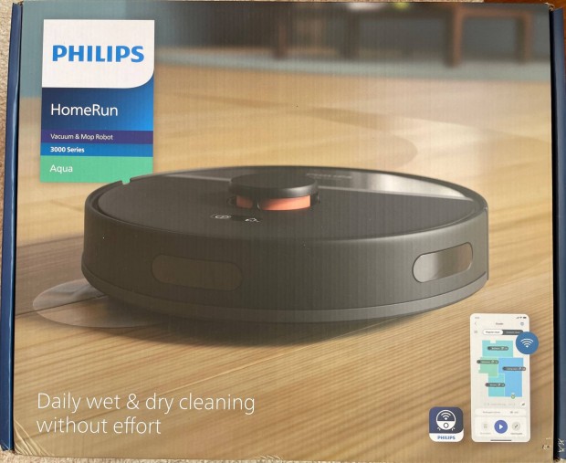 j bontatlan Philips Homerun 3000 robotporszv 5 v garancival