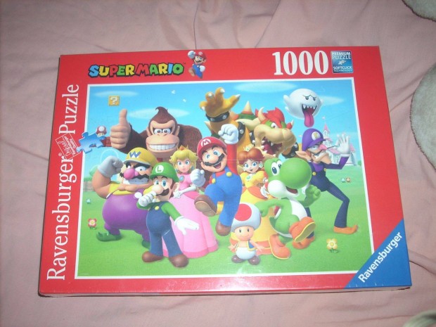 j bontatlan Ravensburger puzzle 1000 Supermario !!