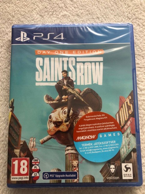 j bontatlan Saints Row Ps4 Playstation 4 free Ps5 upgrade