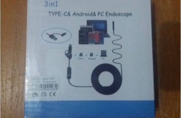 j bontatlan Vzll Android Endoszkp kamera, 10 m kbellel