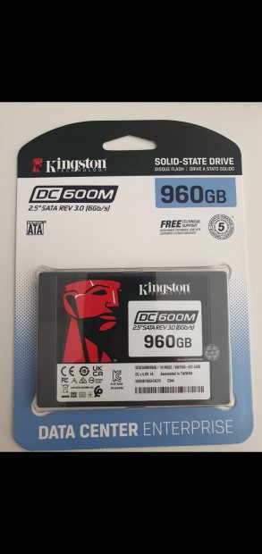 j bontatlan, tbb darab. Kingston Dc 600 M 960 GB Enterpise ssd