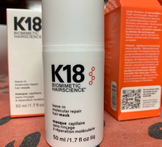 j bontatlan k18 hajmaszk molecular repair hair mask 50ml