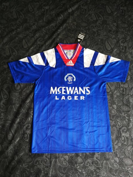 j cmks retro M-es adidas Glasgow Rangers FC 1992/94 hazai mez 