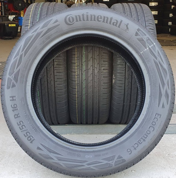 Új/demó Continental Ecocontact 195/55 R16 nyári gumi 4db 2023. /G382