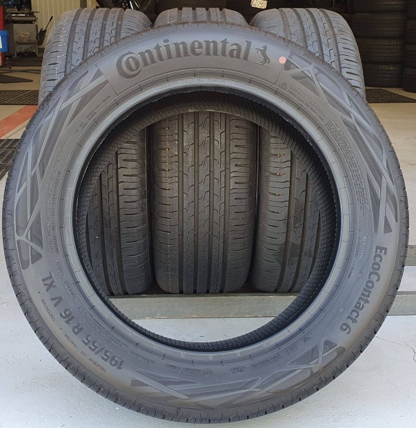 Új/demó Continental Ecocontact 195/55 R16 nyári gumi 4db 2023. /G395