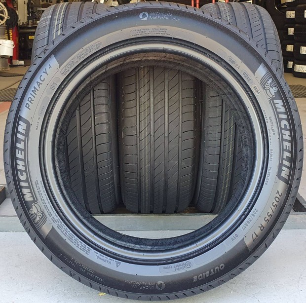 Új/demó Michelin Primacy 205/55 R17 nyári gumi 4db 2024. /G273