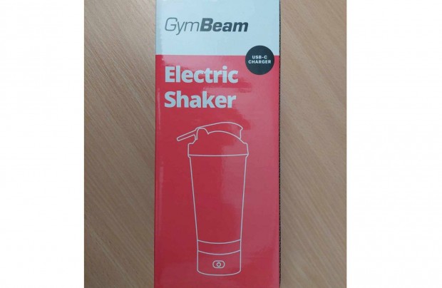 j elektromos Gymbeam shaker, sajt dobozban (slyz, turmix)