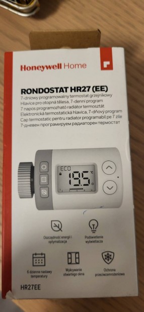 j energiatakarkos smart okos raditor termosztt Honeywell HR27EE