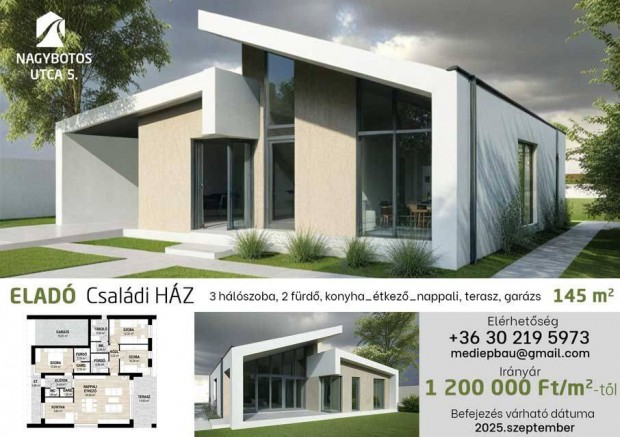 Új építésű Családi ház