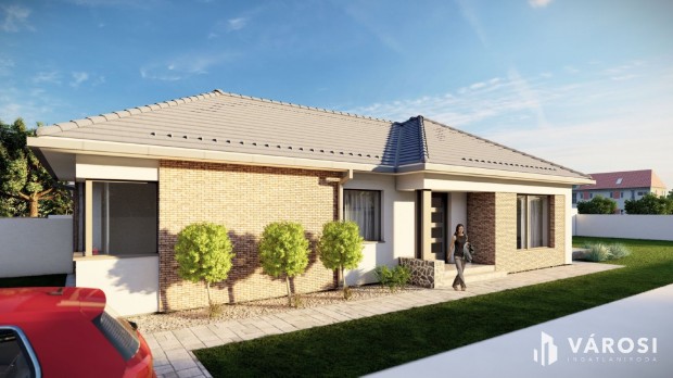 �j �p�t�s�, 95 m2-es csal�di h�z a Paradicsomban