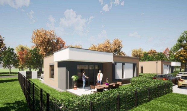 �j �p�t�s�, energiatakar�kos csal�di h�z Maroshegy sz�v�ben