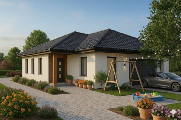 �j �p�t�s� csal�di h�z nagym�ret� telekkel kulcsrak�sz kivitelez�ssel