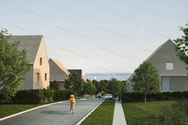 Új építésű luxus lakások - négylakásos társasházban Balatonfüreden