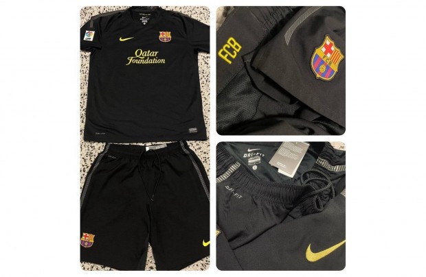 j eredeti hivatalos Nike FC Barcelona Barca szett - mez & nadrg - L