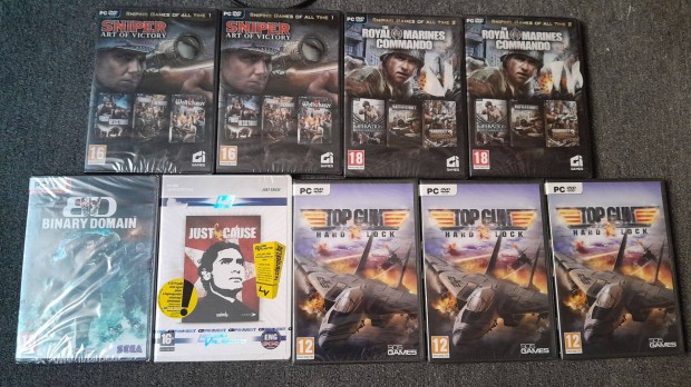 Új és használt PC játékok (2000ft/db)