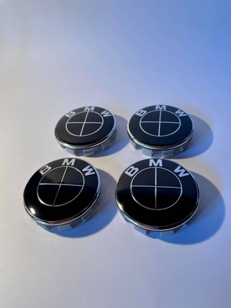 Új fekete BMW felnikupak felniközép felni kupak 68 mm