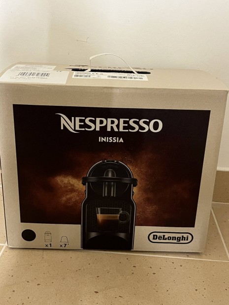 j fekete Nespresso Inissia kapszuls kvfz