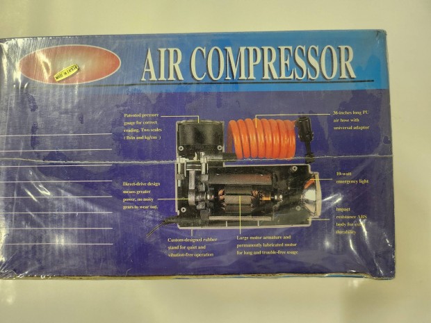 Új fémházas auto kompresszor!