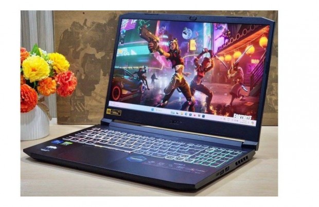Új gamer laptop, Intel Core i7, 32 GB RAM, 1 TB SSD, 2 év gari, WIN11