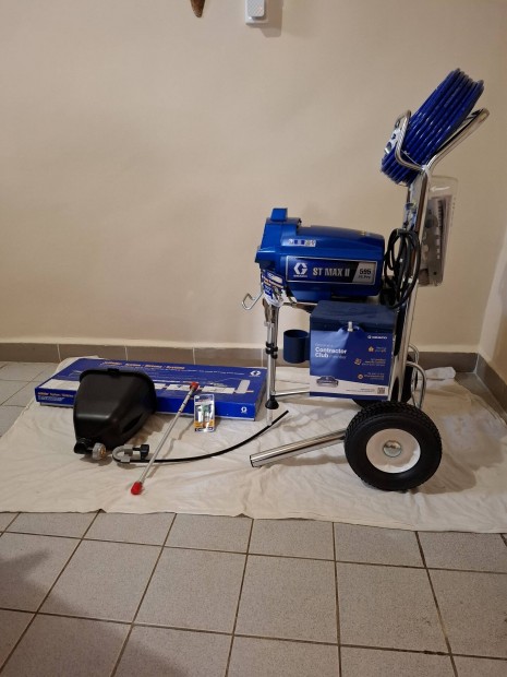 Új garanciás!Graco ST Max 595 PC Pro Ipari festékszoró.
