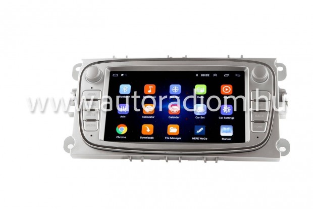 Új generáció igo navigációs fejegység Hifi Ford Focus Ezüst Kerek (200